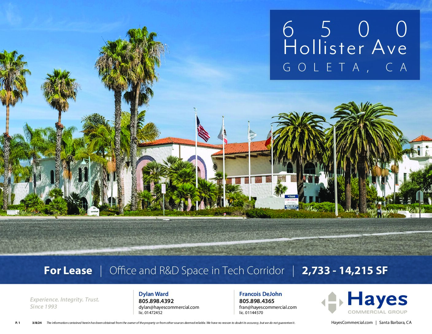 6500 Hollister Ave L240308 Hayes Commercial Group