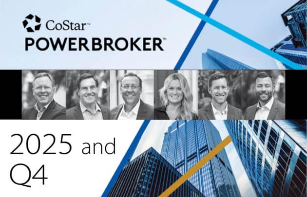 Photo to accompany article Hayes Commercial brokers garner Costar Power Broker awards for 2025 and Q4