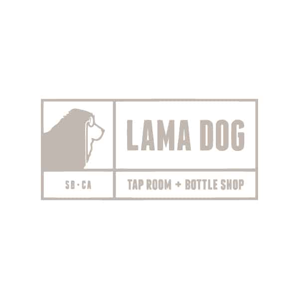 Lama Dog tap room and bottle shop logo